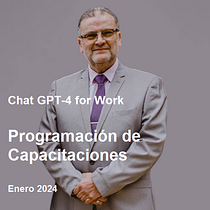 Mi proyecto del curso: Usar Chat GPT para trabajar. Un projet de Gestion et productivité, Business et Intelligence Artificielle de Alberto Escudero - 30.01.2024