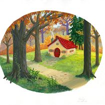 My project for course: Painting Atmospheric Landscapes with Gouache. Traditional illustration, Painting, and Gouache Painting project by Sr. Mary Joseph Peterson - 01.31.2024