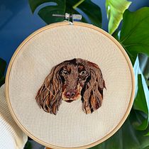 Mój projekt z kursu: Needle painting dla początkujących. Un progetto di Ricamo, Illustrazione naturalistica e Textile Design di Marta S - 01.02.2024