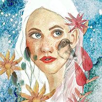 Mi proyecto del curso: Retrato ilustrado en acuarela. Un projet de Illustration traditionnelle, Beaux Arts, Peinture, Dessin, Aquarelle, Dessin de portrait , et Dessin artistique de oligardom3 - 01.02.2024