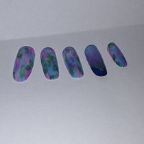 Meu projeto do curso: Introdução à nail art. Design, Traditional illustration, Painting, Pattern Design, and Decorative Painting project by pollofeh - 02.01.2024
