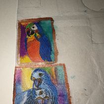 My project for course: The Art of Tea Bag Painting Ein Projekt aus dem Bereich Bildende Künste von beckydarisoss - 27.01.2024