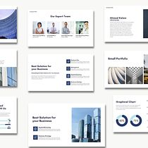 My project for course: Presentation Design: Create a Professional Template. Un projet de Gestion de la conception, Design graphique, Design de l'information, Marketing, Communication , et Design de présentation de Ismat Khaled - 25.01.2024