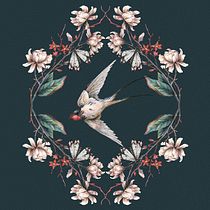 My project for course: Nature-inspired Patterns: From Sketch to Photoshop. Projekt z dziedziny Trad, c, jna ilustracja, Pattern design, R, sunek ołówkiem,  R, sunek, R i sunek botaniczn użytkownika Małgorzata Masłowiecka - 02.02.2024