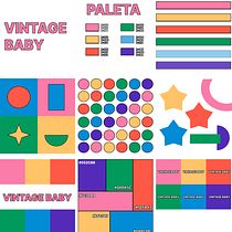VINTAGE BABY . Un progetto di Design, Br, ing, Br, identit, Graphic design, Tipografia, Design di loghi e Design tipografico di Brian Alexander Palacios Reyes - 02.02.2024