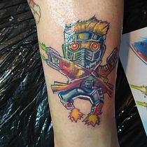 Mój projekt z kursu: Techniki koloru w tatuażu. Un progetto di Illustrazione tradizionale, Disegno, Illustrazione digitale, Design di tatuaggi e Disegno digitale di Paulina Bicz - 02.02.2024