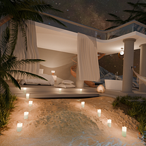 My project for course: Rendering Photorealistic 3D Scenes in Blender. Un progetto di 3D, Modellazione 3D, Architettura digitale, Progettazione 3D e ArchVIZ di athinatziarou - 03.02.2024