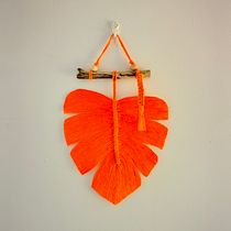 Mi proyecto del curso: Creación de piezas decorativas con hojas de macramé. DIY, e Macramê projeto de lamygr - 03.02.2024