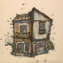 Mój projekt z kursu: Rysunek architektoniczny: kolor i artystyczna ekspresja. Sketching, Drawing, Architectural Illustration, Sketchbook & Ink Illustration project by Klaudia Traczyk - 02.03.2024