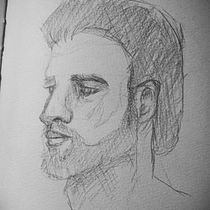 My project for course: Portrait Sketchbooking: Explore the Human Face. Projekt z dziedziny Sketching,  R, sunek, Portret,  R, sunek art, st, czn i Sketchbook użytkownika Sara Correia - 03.02.2024