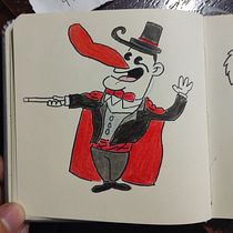Mi proyecto del curso: Introducción a la creación de personajes estilo cartoon. Un projet de Illustration traditionnelle, Conception de personnages , et Dessin de galfaroskate - 03.02.2024