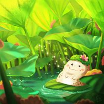 My project for course: Atmospheric Scenes in Procreate: Paint with Color and Light. Ilustração digital, Desenho, Pintura digital, e Design de personagens projeto de Thamonwan White - 03.02.2024