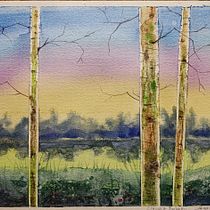 Il mio progetto del corso: Paesaggi ad acquerello ricchi di atmosfera. Un projet de Beaux Arts, Peinture , et Aquarelle de Claudia Foroni - 04.02.2024