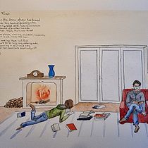 Mijn project van de cursus: Van naturalistische tekening tot verhalende illustratie. Traditional illustration, Drawing, Narrative, and Naturalistic Illustration project by cjd80 - 02.04.2024