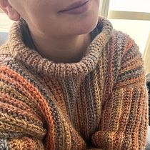 Mi proyecto del curso: Crochet: crea prendas con una sola aguja. Fashion Design, Fiber Arts, DIY, Crochet, and Textile Design project by linamarciana - 02.04.2024