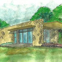 Proyecto Final Casa Bajzek. Un projet de Architecture, Dessin au cra, on et Illustration architecturale de windercarral - 05.02.2024