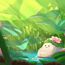 My project for course: Atmospheric Scenes in Procreate: Paint with Color and Light. Ilustração digital projeto de Brunchy - 05.02.2024