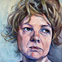 My project for course: Expressive Oil Portraiture: Explore the Alla Prima Technique. Un projet de Beaux Arts, Peinture , et Peinture à l'huile de maggienightingale - 05.02.2024