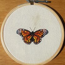 My project for course: Realistic Embroidery Techniques. Traditional illustration, Embroider, and Textile Design project by Guneet Kaur - 02.05.2024