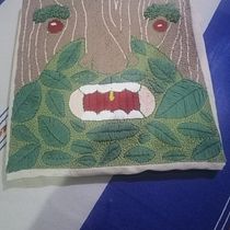 Mi proyecto del curso: Bordado XL con aguja mágica. Bordado, Decoração de interiores, Punch needle, e Design têxtil projeto de javaortega_jo - 05.02.2024
