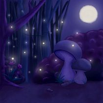 Mein Abschlussprojekt für den Kurs: Atmosphärische Szenen in Procreate: Malen mit Farben und Licht. Ilustração digital projeto de maria_fraedrich - 05.02.2024