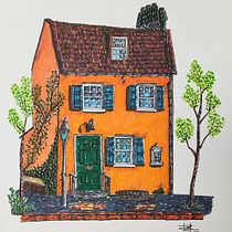 Mi proyecto del curso: Dibujo arquitectónico expresivo con marcadores de colores. Sketching, Drawing, Architectural Illustration, Sketchbook & Ink Illustration project by raulgim - 02.05.2024