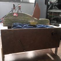 Mi proyecto del curso: Autómatas de madera: crea esculturas con movimiento. Character Design, Sculpture, To, Design, Art To, s, and Woodworking project by Deivi AC - 02.06.2024