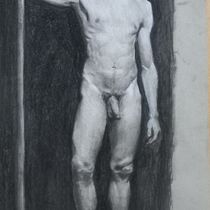 Mi proyecto del curso: Dibujo realista de la figura humana Ein Projekt aus dem Bereich Traditionelle Illustration, Bildende Künste, Skizzenentwurf, Bleistiftzeichnung, Zeichnung, Realistische Zeichnung und Anatomische Zeichnung von Eimy soledad Manrique chupica - 01.02.2024