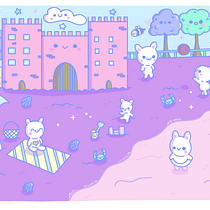 Il mio progetto del corso: Creazione di mondi kawaii: dai gioia con l'illustrazione. Character Design, Digital Illustration, and Manga project by Cristina Tedesco - 02.07.2024