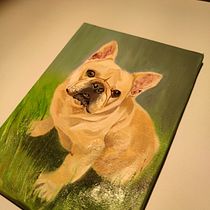 Mi proyecto del curso: Retrato realista de mascotas con pintura al óleo. Fine Arts, Painting, Oil Painting, and Naturalistic Illustration project by yorka_mf_ymf - 02.06.2024