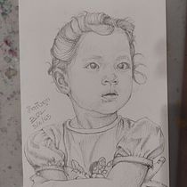 My project for course: Portrait Sketchbooking: Explore the Human Face. Projekt z dziedziny Sketching,  R, sunek, Portret,  R, sunek art, st, czn i Sketchbook użytkownika Bo Detphan - 07.02.2024