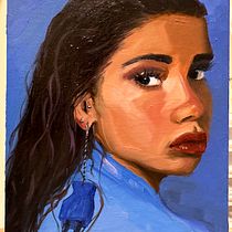 My project for course: Expressive Oil Portraiture: Explore the Alla Prima Technique. Un projet de Beaux Arts, Peinture , et Peinture à l'huile de rachaelboyer - 18.01.2024