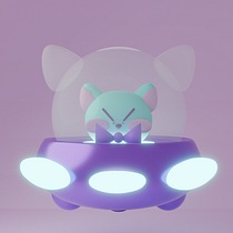 Mi proyecto del curso: Creación de personajes kawaii en 3D con Blender Ein Projekt aus dem Bereich Traditionelle Illustration, Design von Figuren, Digitale Illustration, 3-D-Modellierung und Manga von carol_dolz - 08.02.2024