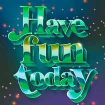 My project for course: Designing 3D Chrome Letters in Procreate. Un projet de T, pographie, Design t , et pographique de grjuel10 - 07.02.2024