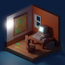 Il mio progetto del corso: Creazione di personaggi 3D con Blender, modificato con photoshop. Un progetto di 3D, Character design, Modellazione 3D, Character design 3D e Progettazione 3D di jimmy93a - 08.02.2024