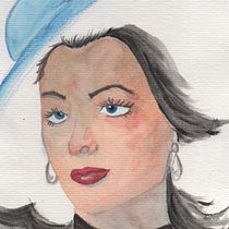 Mi proyecto del curso: Retrato ilustrado en acuarela. Un projet de Illustration traditionnelle, Beaux Arts, Peinture, Dessin, Aquarelle, Dessin de portrait , et Dessin artistique de injoestrada - 08.02.2024