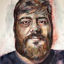 My project for course: Artistic Portrait with Watercolors. Fine Arts, Painting, Watercolor Painting, and Portrait Drawing project by ray_active - 02.09.2024