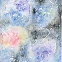 Mein Abschlussprojekt für den Kurs: Moderne Aquarelltechniken. Un projet de Illustration traditionnelle, Beaux Arts, Peinture , et Aquarelle de sabu - 09.02.2024
