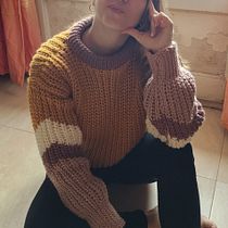 Mi proyecto del curso: Crochet: crea prendas con una sola aguja. Fashion Design, Fiber Arts, DIY, Crochet, and Textile Design project by paula.ortega.rioja - 02.09.2024