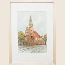 Mój projekt z kursu: Rysunek architektoniczny akwarelą i tuszem. Sketching, Drawing, Watercolor Painting, Architectural Illustration, Sketchbook & Ink Illustration project by Joanna Bandoch - 02.09.2024