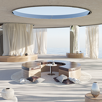 Meu projeto do curso: ArchViz de interiores: crie designs surreais com Blender. Arquitetura, Arquitetura de interiores, Arquitetura digital, e Visualização arquitetônica projeto de Ana Rita Meneses - 10.02.2024