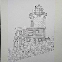 My project for course: Architectural Sketching with Watercolor and Ink. Sketching, Drawing, Watercolor Painting, Architectural Illustration, Sketchbook & Ink Illustration project by emmagarske0216 - 02.10.2024