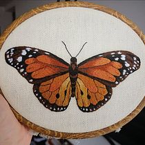My project for course: Realistic Embroidery Techniques. Traditional illustration, Embroider, and Textile Design project by agata.kosinskaa - 02.10.2024