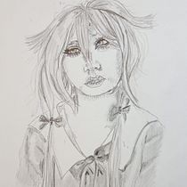 Mein Abschlussprojekt für den Kurs: Skizzenbuch für Porträts: Erkunde das menschliche Gesicht. Sketching, Drawing, Portrait Drawing, Artistic Drawing, and Sketchbook project by Melanie - 02.11.2024