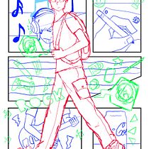 Mi proyecto del curso: Ilustración digital con influencia manga. Traditional illustration, Comic, Digital Illustration, Stor, telling, Narrative, and Manga project by Christian - 02.11.2024