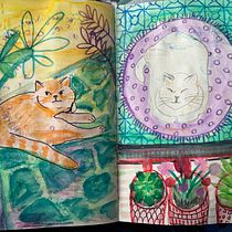 Mein Abschlussprojekt für den Kurs: Skizzenbuch-Übungen für künstlerisches Wachstum. Traditional illustration, Fine Arts, Sketching, Drawing, and Sketchbook project by Katherina - 02.11.2024