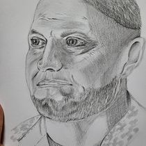 My project for course: Fundamentals of Portrait Drawing with Pencil. Projekt z dziedziny  Sztuki piękne, R, sunek ołówkiem,  R, sunek, R, sunek realist, czn,  R, sunek art, st i czn użytkownika Nataliia - 10.02.2024
