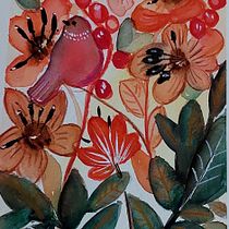 Il mio progetto del corso: Acquerelli floreali: entra in sintonia con la natura. Ilustração tradicional, Pintura, Pintura em aquarela e Ilustração botânica projeto de Cecilia Bologna - 11.02.2024