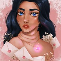 Mi proyecto del curso: Retratos digitales de fantasía con Photoshop. Ilustração tradicional, Desenho, Ilustração digital, Desenho de retrato, Desenho digital, e Pintura digital projeto de Florencia Laurent - 06.02.2024