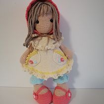 Mi proyecto del curso: Elaboración de muñecas amigurumi románticas Ein Projekt aus dem Bereich H, werk, Spielzeugdesign, Weben, Crochet, Amigurumi und Textildesign von Gladys - 12.02.2024